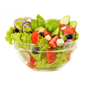 Salade Crottin chèvre chaud