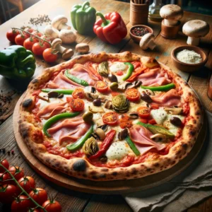 Pizza 4 Saisons Méga