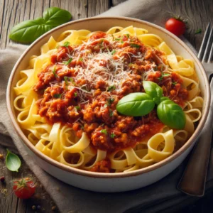 Tagliatelle Bolognaise