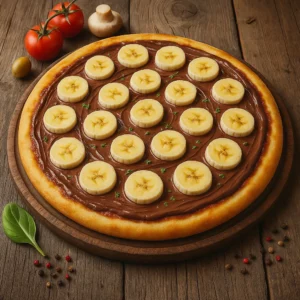 Pizza Nutella Banane Sénior